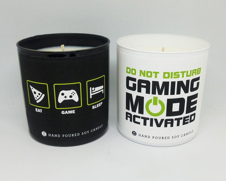 9oz. Gamer Candlevideo Game Candle Gaming Computer Etsy