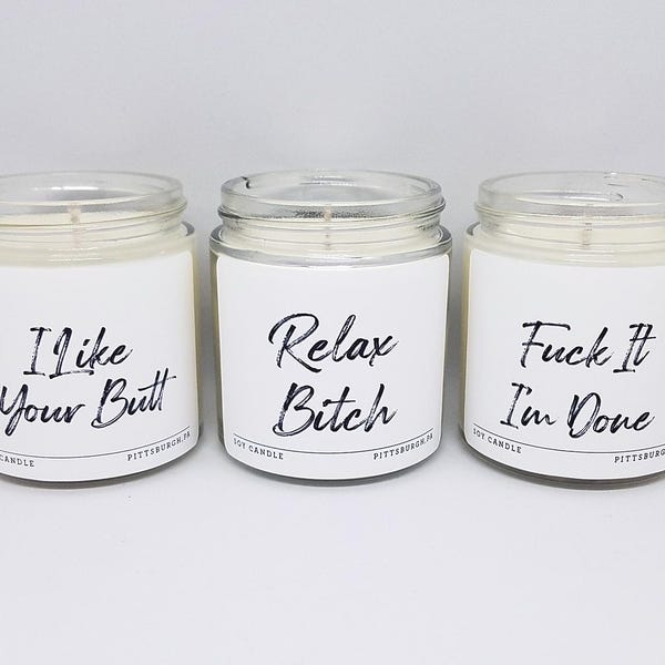 125 ml Lustig Beleidigung Kerze Erwachsenen Humor Geschenk