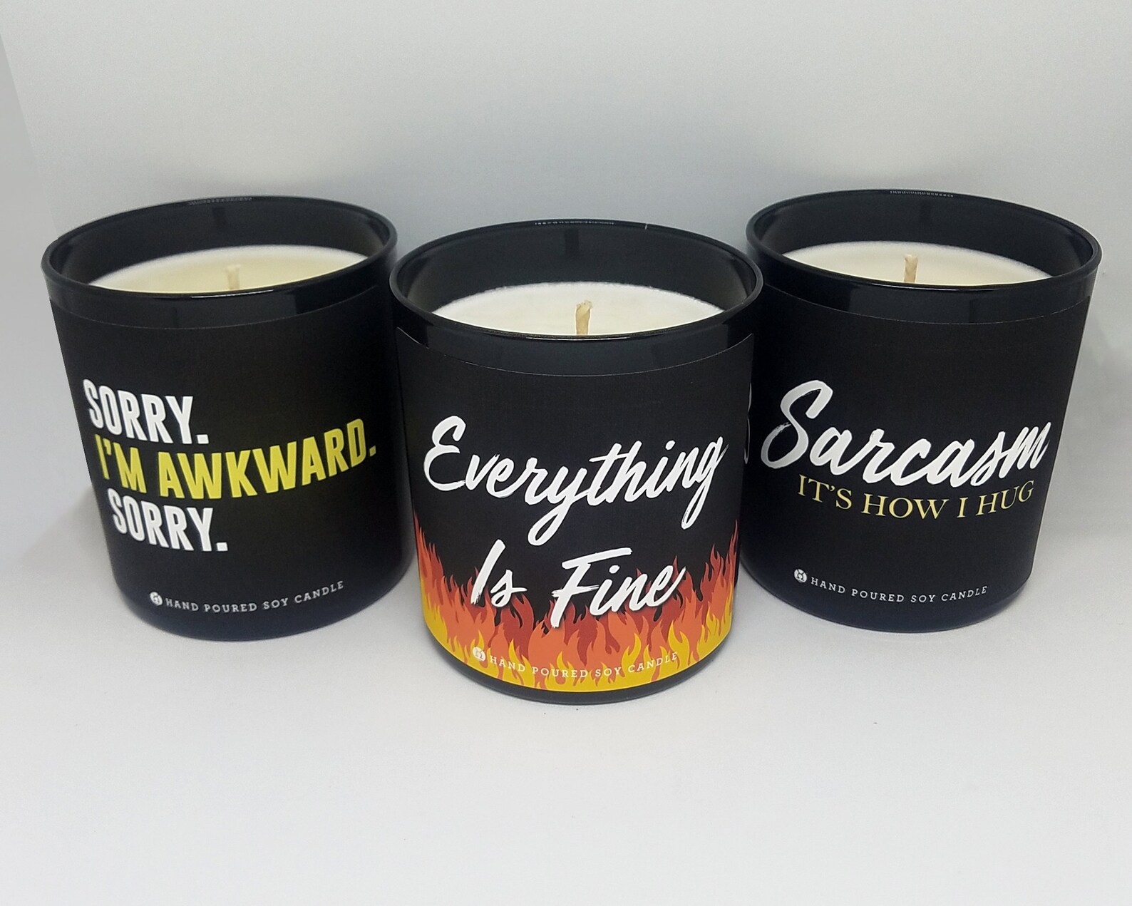 9oz. Funny CandlesSoy Candle Sarcasm Joke Quotes Etsy