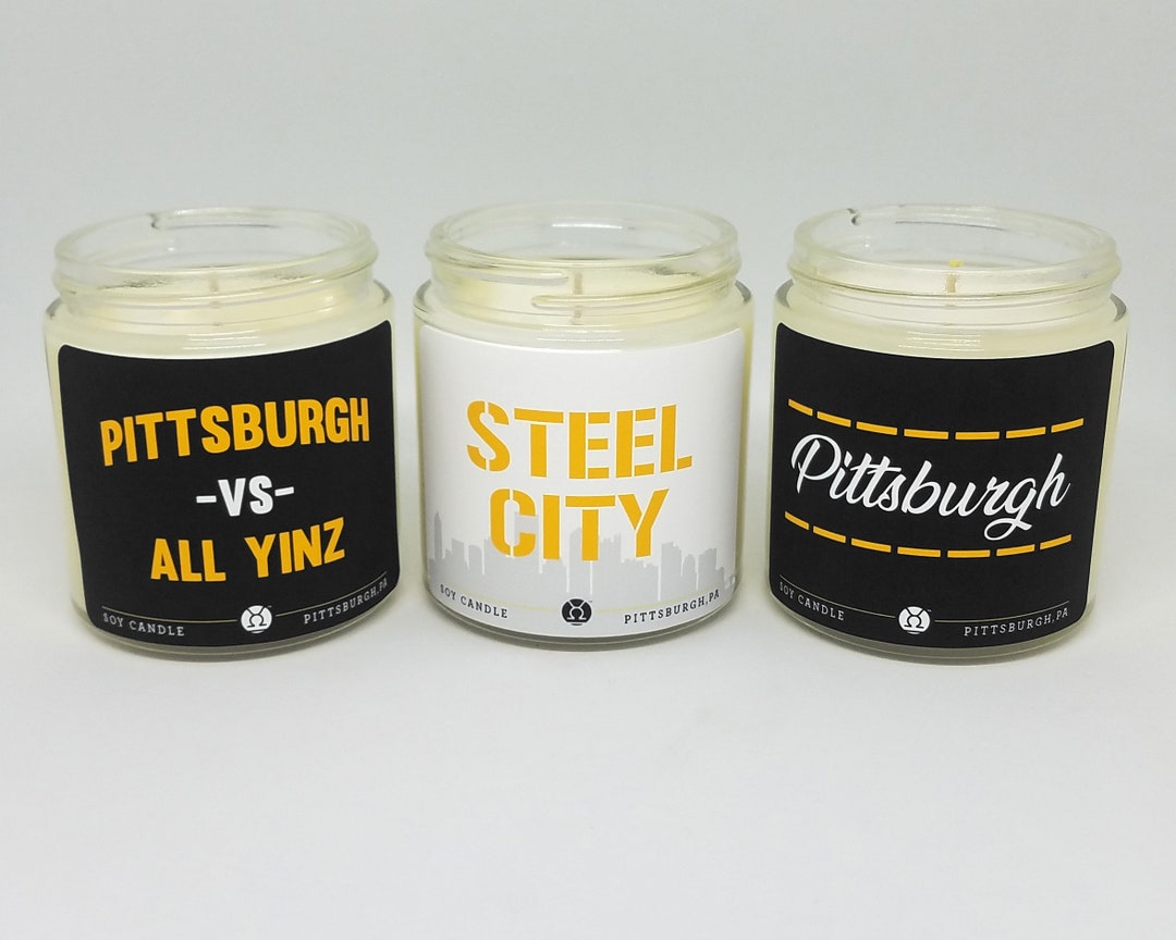 3.5oz. Pittsburgh Candle Pittsburgh, PA Soy Candle, Pennsylvania, Burgh