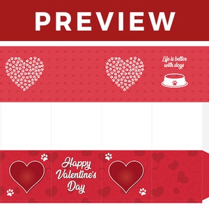 Valentine's Day Photo Pop-Up Greeting Card Personalized Card, Custom Card Valentine's Day, Pet Lovers, Photo Card, Pop Up Card image 6