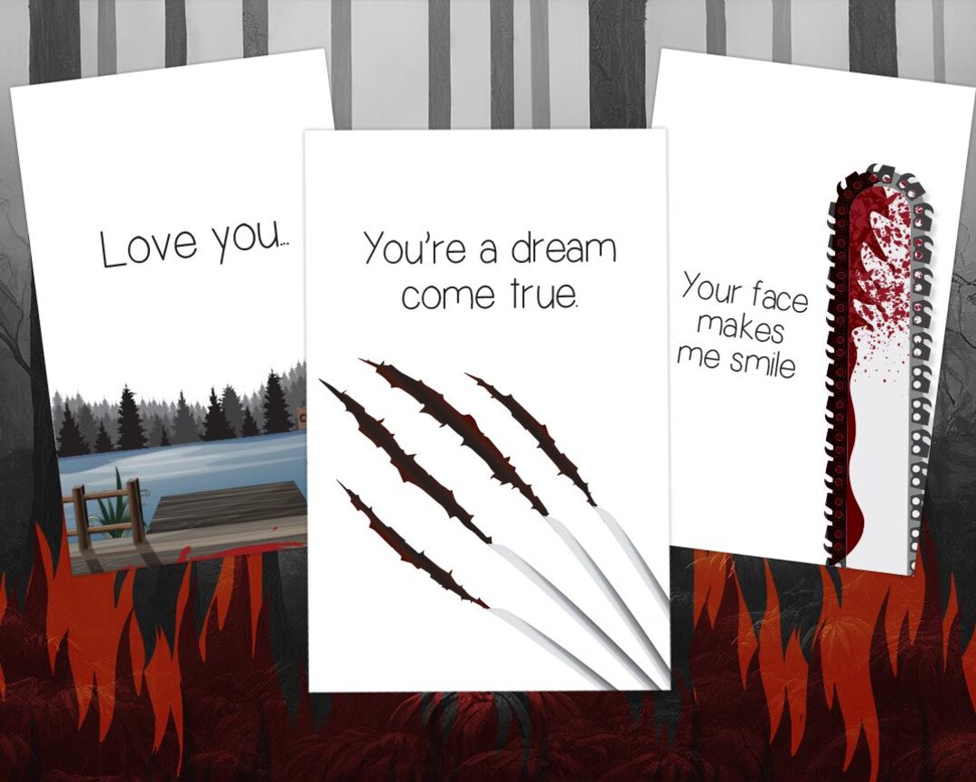 Horror Movie Greeting Cards | Personalized Halloween Card for Scary ...