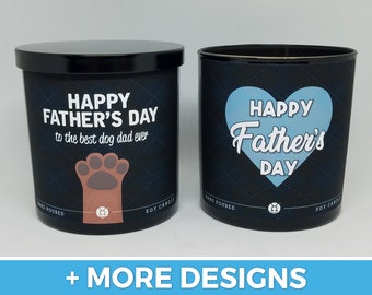 9oz. Father's Day Candle︱Father's Day Gift︱Funny Candle | Gifts for Dad, Father's Day, Happy Father's Day, Gifts for Him | Soy Candle