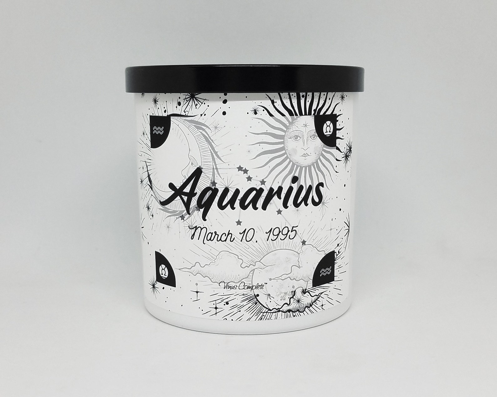 9oz. Zodiac Birthdate Candle Astrology Candlesoy Candle Etsy