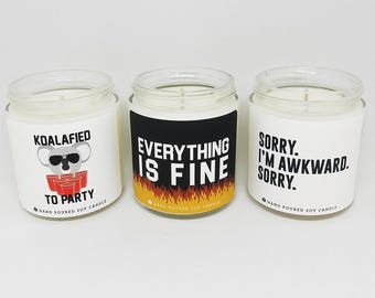 4oz Funny Candle: Humor Gift