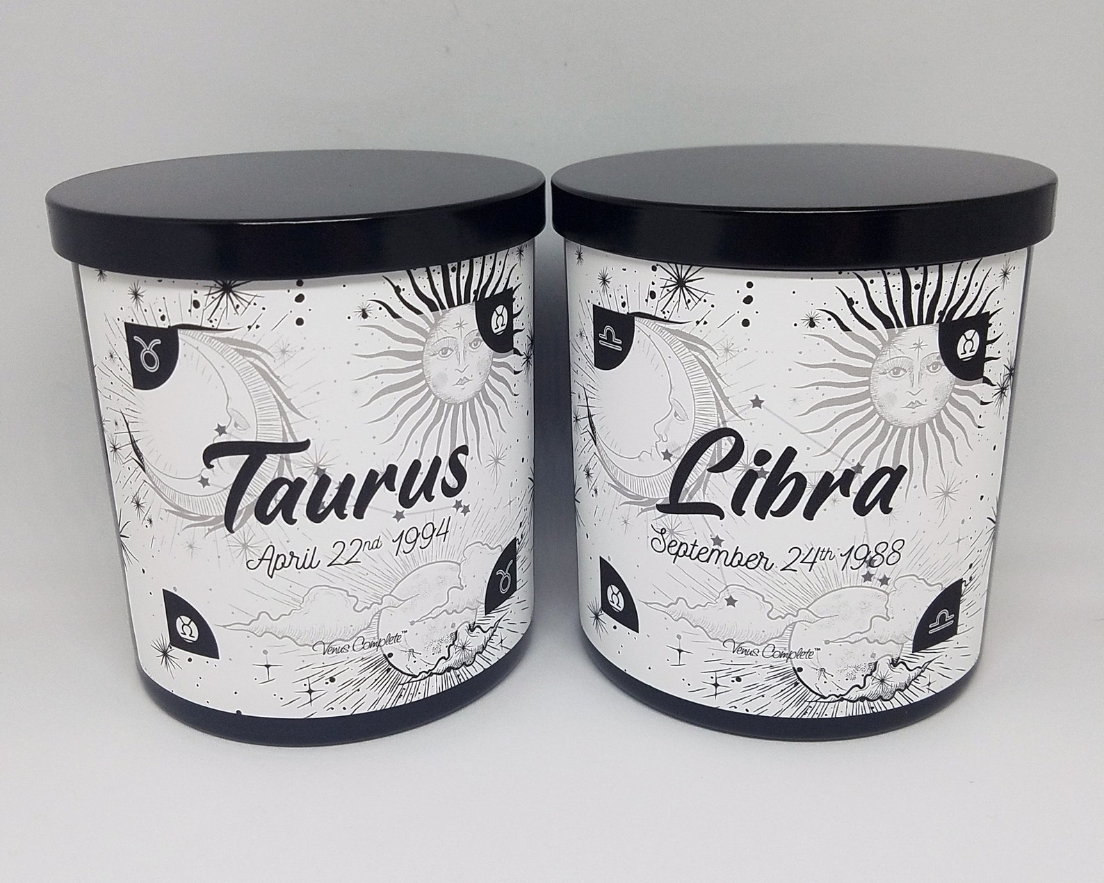 9oz. Zodiac Birthdate Candle Astrology Candlesoy Candle Etsy