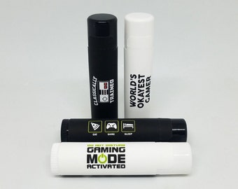 Gamer Lip Balm | Beeswax Lip Balms | Lip Care, Gifts for Her, Gifts for Him, Skin Care | Gaming, Video Game, Party Favors