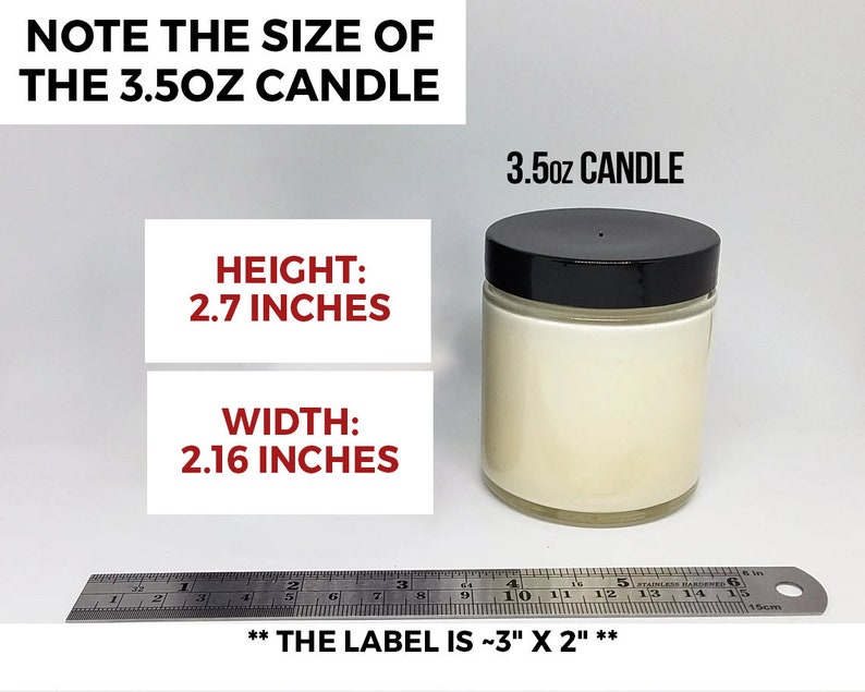 3.5oz. Personalized Photo CandleCustom Soy Candle Scented Candle Custom Candle, Gifts for Him, Gifts for Her, Birthday, Christmas image 6