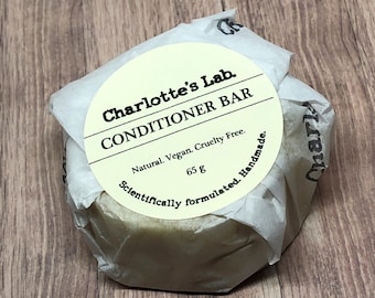 Natural Vegan Conditioner Bar: Orange, Peppermint & Grapefruit