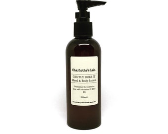 Unscented Body Lotion: Natural Vegan Skincare for Sensitive Skin