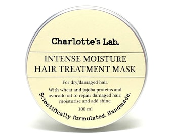 Intense Moisture Hair Mask: Vegan Deep Conditioner for Dry Hair