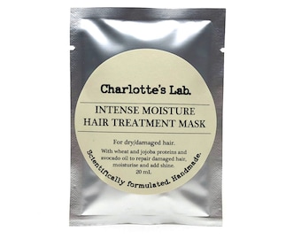 Natural Hair Mask: Vegan Deep Conditioner for Dry Hair (20mL Sachet)