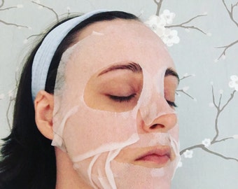 Coconut Water Sheet Mask: Vegan Natural Skincare for Dry Skin