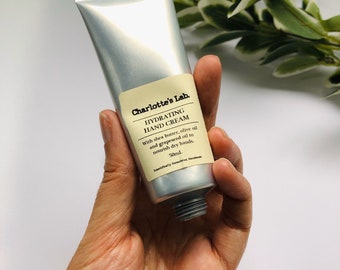 Hydrating Hand Cream | Vegan Hand Cream for dry hands with Shea butter | Natural Hand Cream | Charlotte's Lab | made in Australia