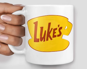 Luke's Diner Coffee Mug Gilmore Girls Tea Stars Hollow Connecticut TV Show Cup Luke's Diner Coffee Mug Gilmore Girls Tea Stars Hollow Connecticut TV Show Cup