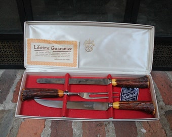 Vintge Mirilium Washington Forge Cutlery Set Sheffield England