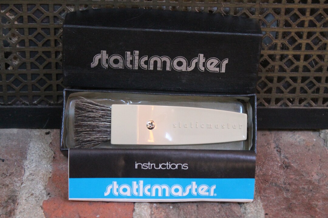 Staticmaster Brush 1C200 Nuclear Products Co 1978 for Cleaning Etsy
