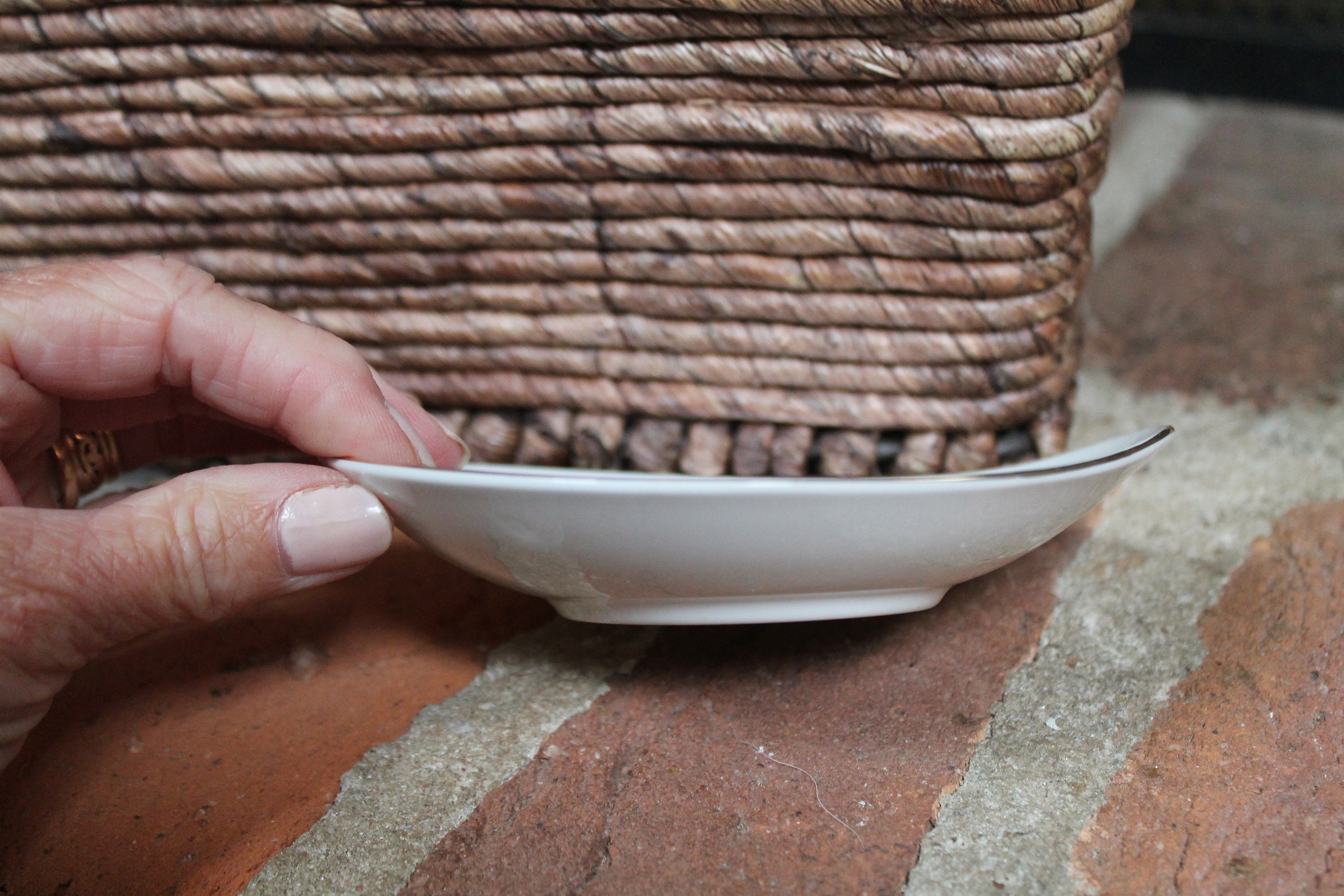 Black Watch Tea Bag Tidy tea caddy coaster trinket dish Etsy