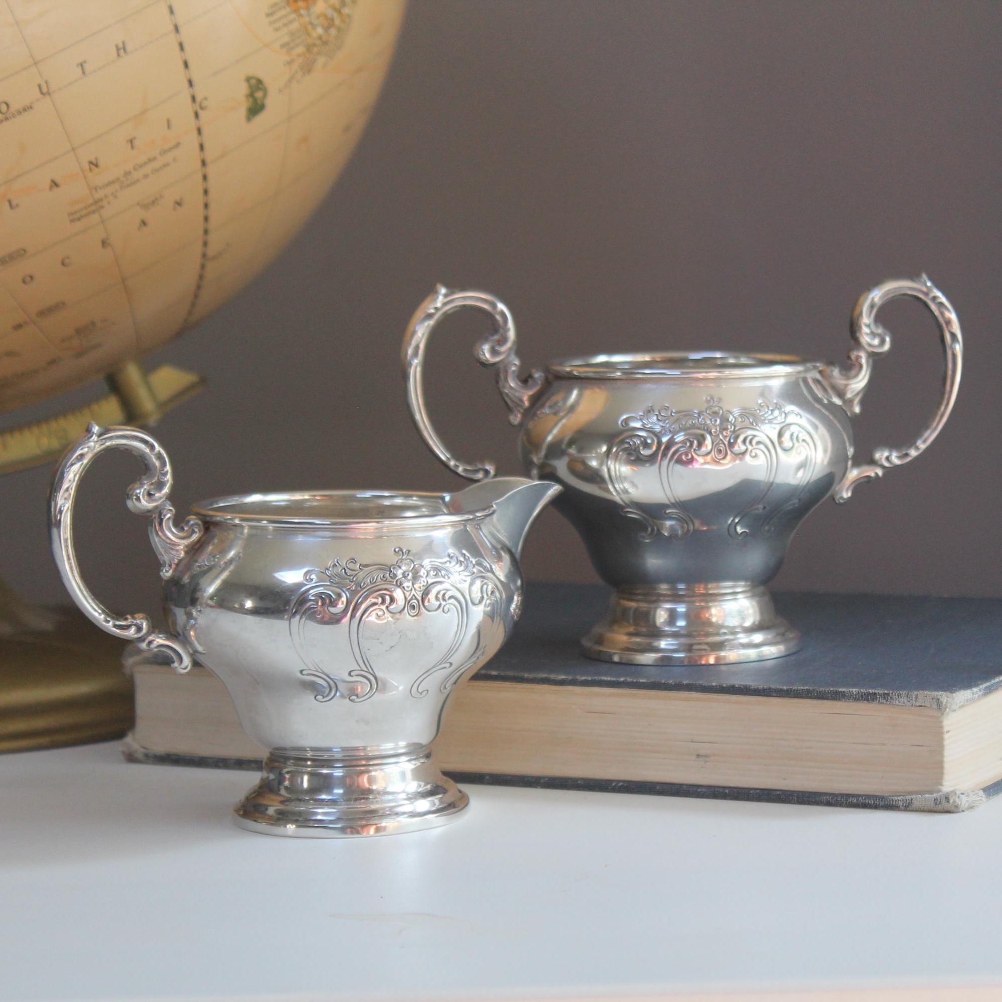 Gorham Sterling Silver Sugar and Creamer - Etsy