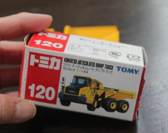 トミー コマツ アーティキュレート ダンプトラック 120 赤箱 トミー