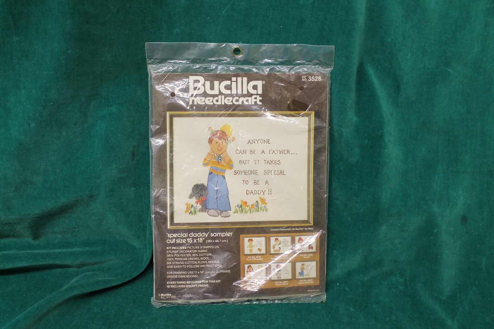Bucilla Needlecraft Kit 'special Daddy' No. 3528 - Etsy