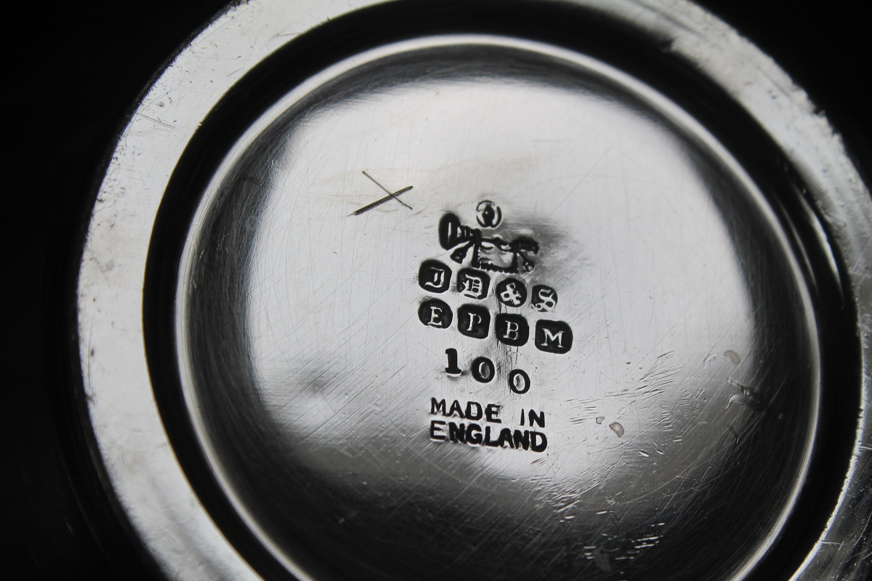 James Dixon and Sons Tea Pot, Creamer, Sugar JD&S EPBM