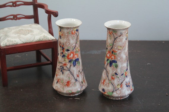 English Coronaware Chintz Vase English Coronaware Chintz Vase