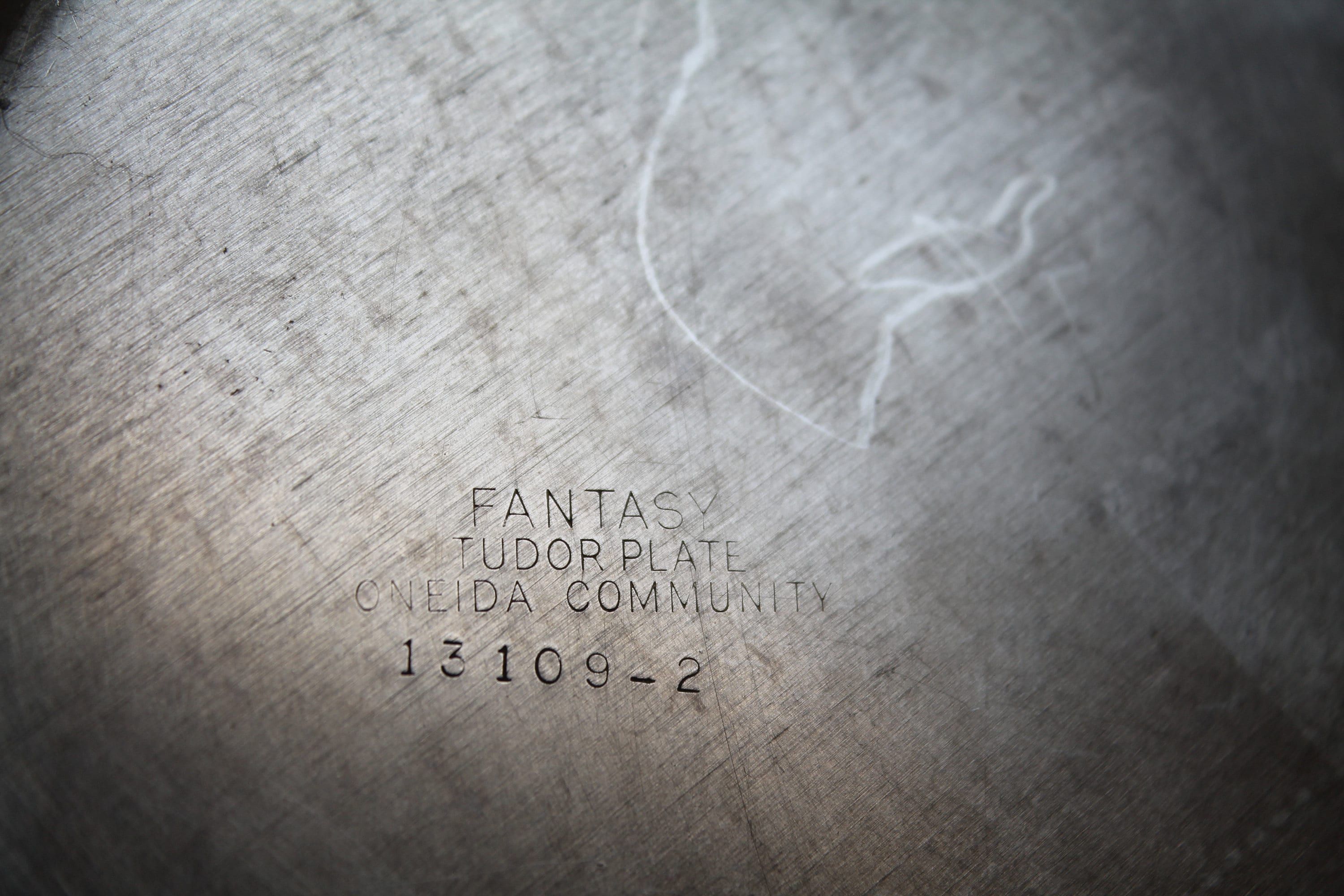 Fantasy Tudor Plate Silver Plate Tray or Server 11 Round Etsy