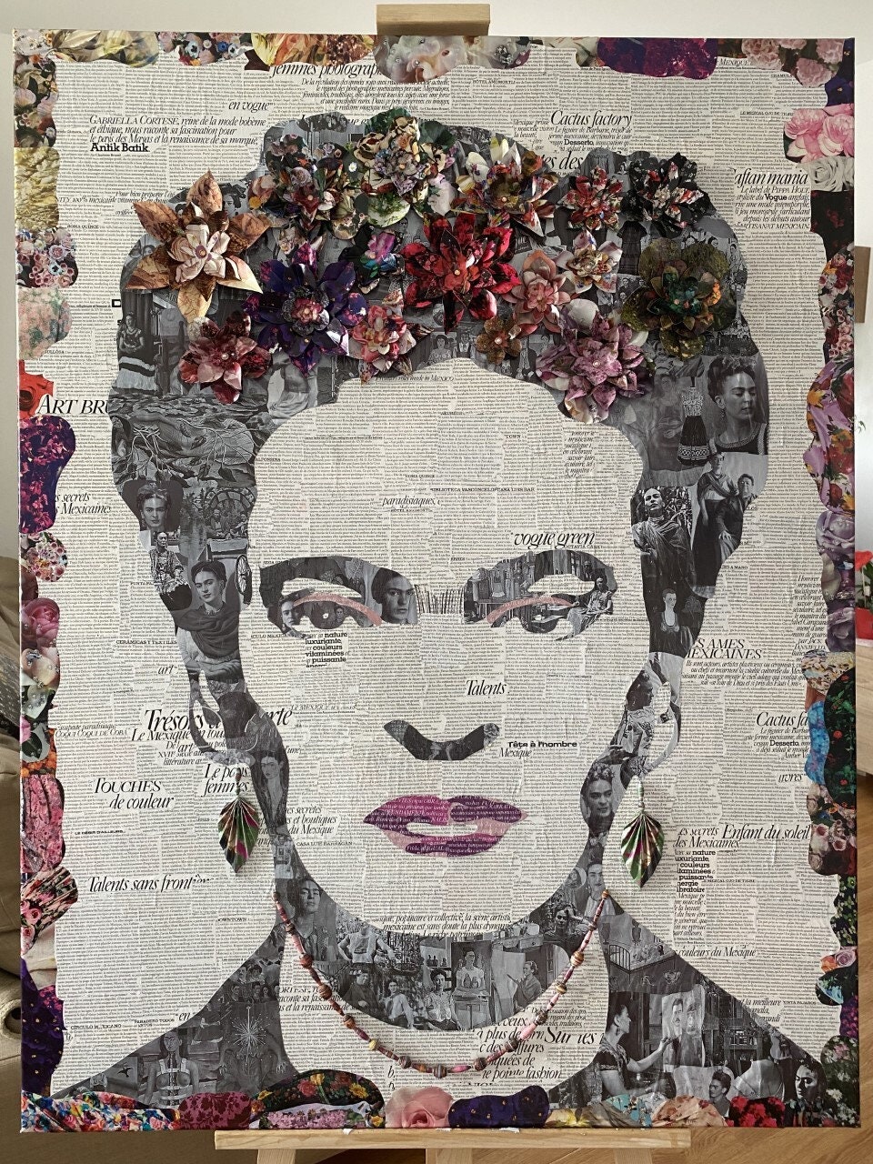 Tableau Collage Frida