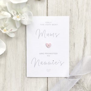 Mothers Day Card for Mums and Nannie&#39;s - Best Mum&#39;s are Promoted Card