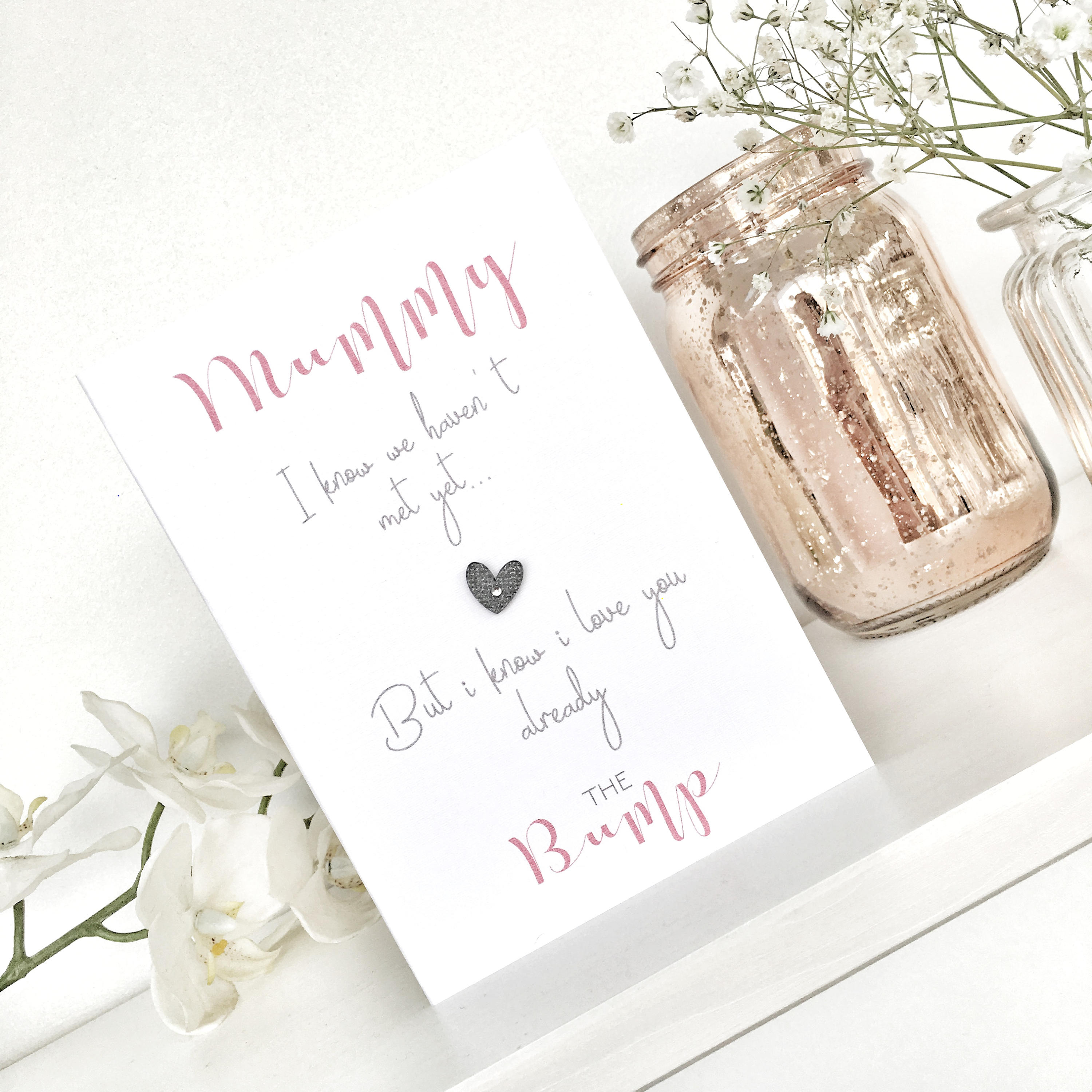 Mummy to Be Mothers Day Card, Mummy to Be From the Bump Mothers Day ...