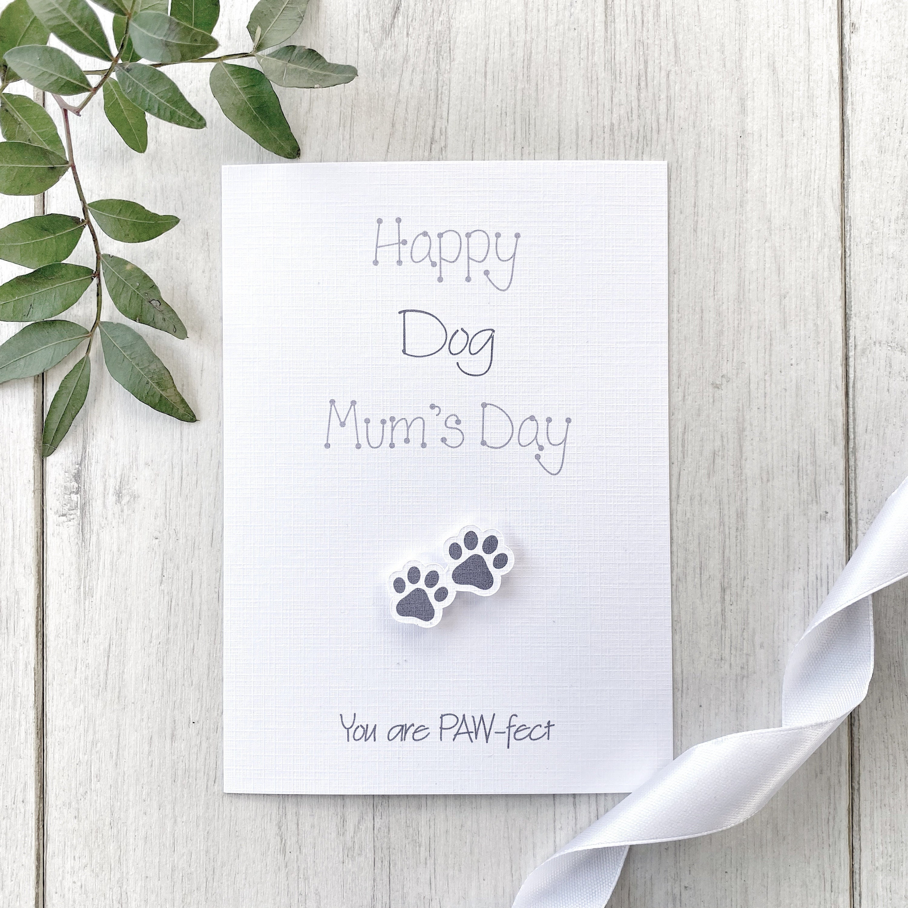Happy Dog Mum's Day, Birthday Card From the Dog, Fur Mum Mothers Day ...