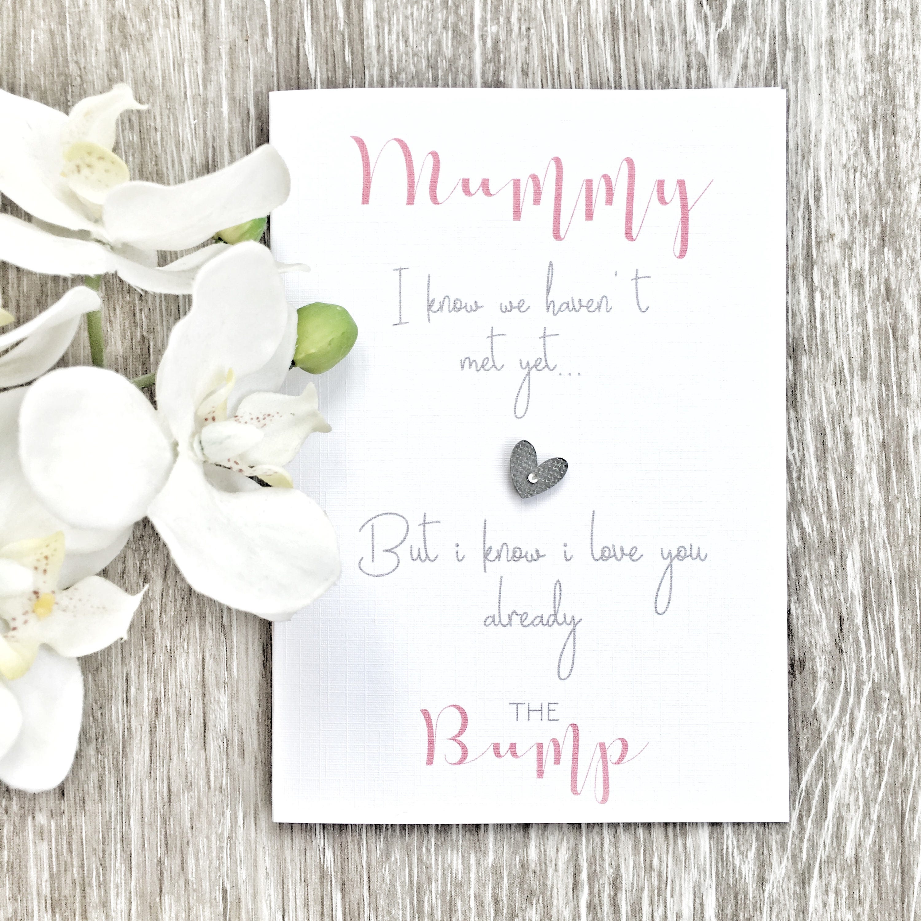 Mummy to Be Mothers Day Card, Mummy to Be From the Bump Mothers Day ...