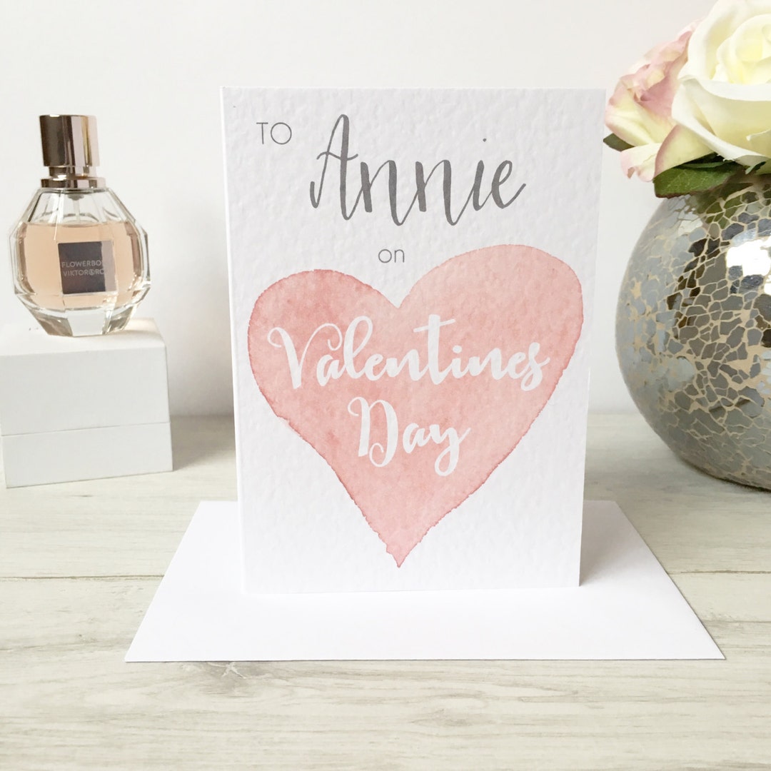 Valentine Card, Her Valentine Card, Girlfriend Valentine, Wife ...