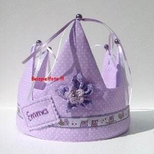 Name label your name on the birthday crown image 2