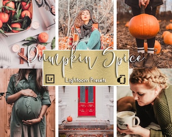 Lightroom Mobile et Desktop Presets Blogueur Instagram Pumpkin Spice