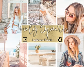Lightroom Mobile and Desktop Presets LOVELY SQUARES Instagram blogger Travel