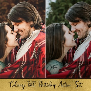 NEU Colorize Herbst Aktion Set - Photoshop Aktion - Bearbeitung