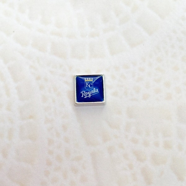 Kansas City Royals floating charms for memory lockets