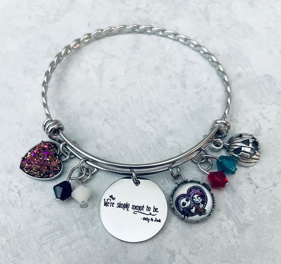 Jack skellington shop charm bracelet