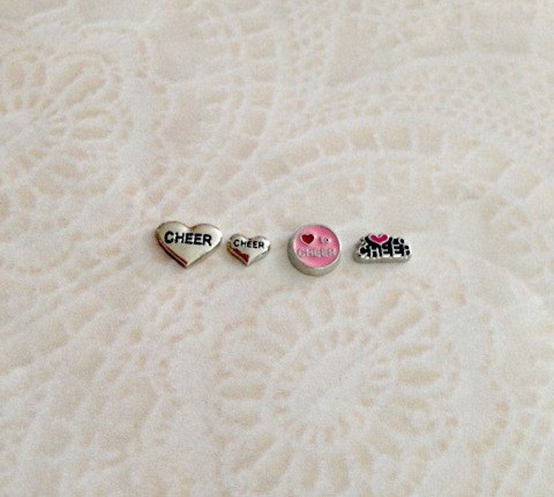 Cheer Floating Charms for Memory Lockets - Etsy