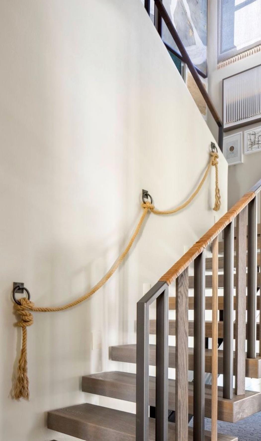 Palladian Tassel Swag Rope Handrail