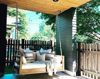 Farmhouse Swing Bed