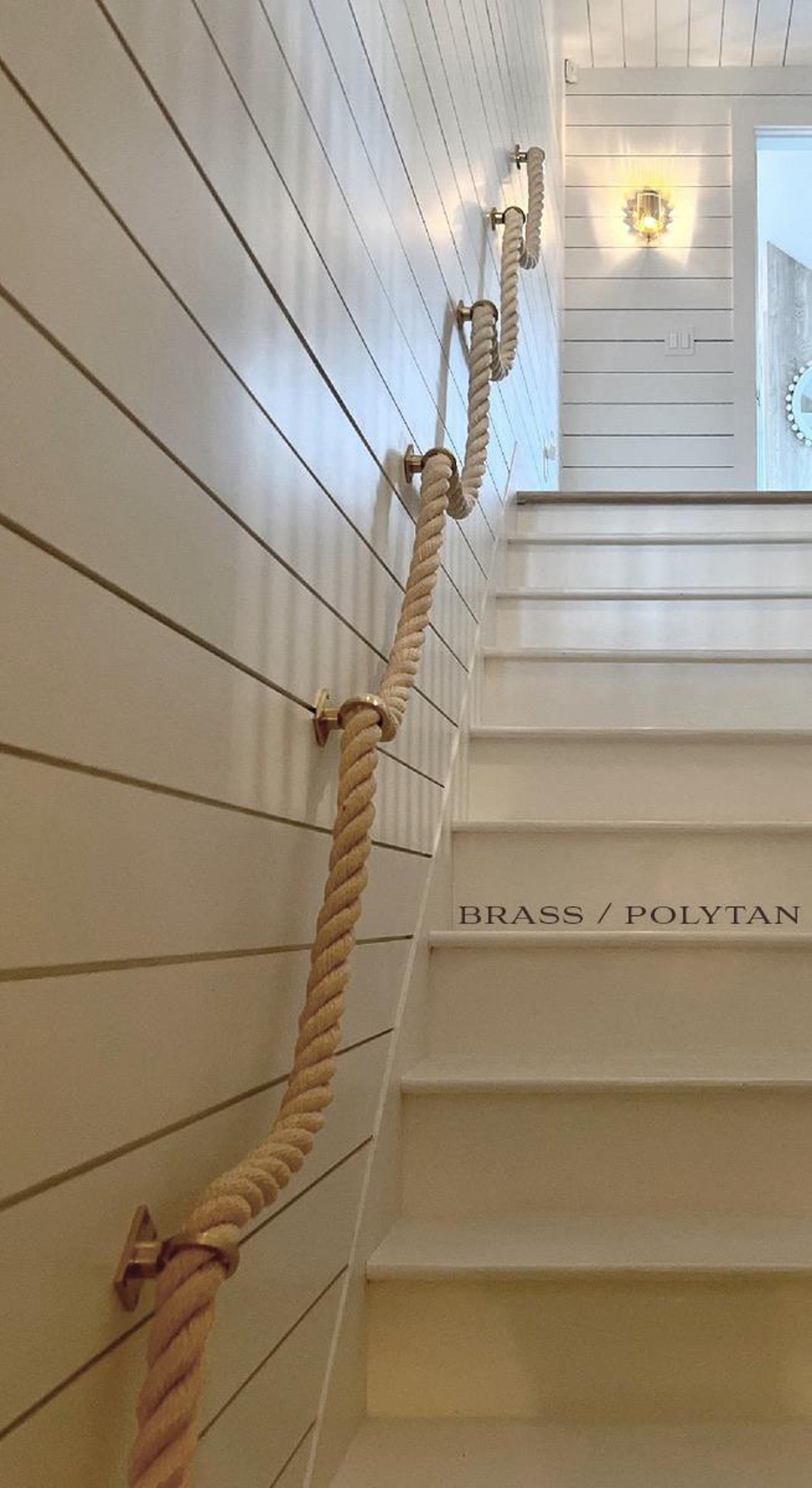 Staircase Decorative Rope Hand Rail - Etsy
