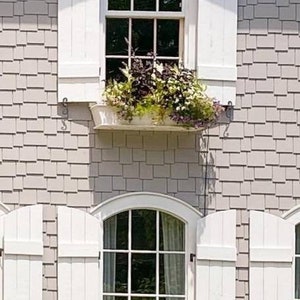 Arched Board and Batten Shutters image 2