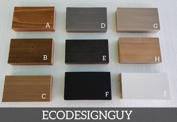 Hand Rendered Finish Samples: Zero VOC, Non-Toxic