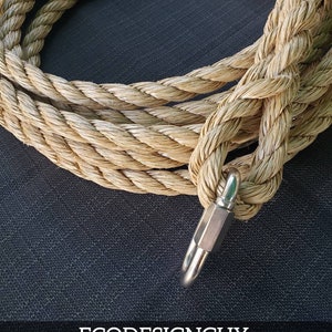 Durable Neo Manila Porch Swing Rope: Modern, Soft & Strong Outdoor Replacement for Hanging Beds