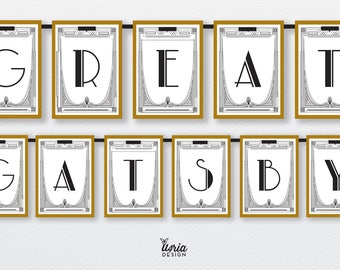 great gatsby themed invitation great gatsby invitation gold etsy
