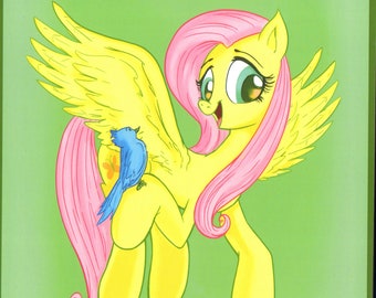 Fluttershy character print