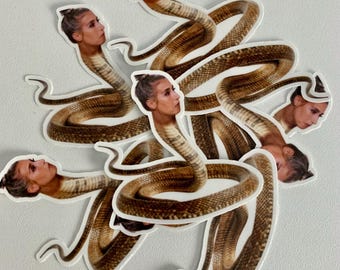 Snakey Amanda Sticker